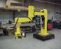 Articulating Arm Used For 350 lb. Projectiles Explosion Proof